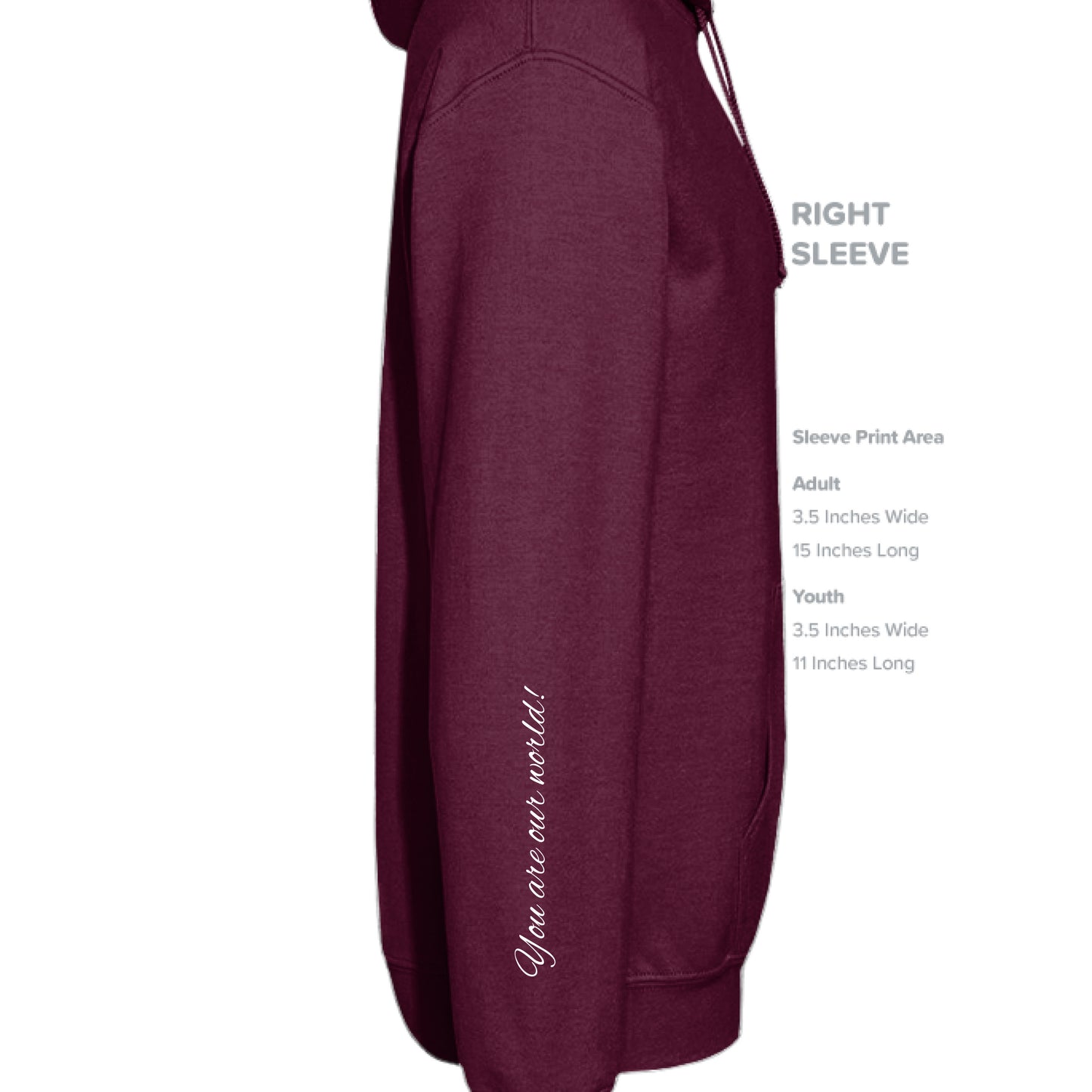 MAROON - SLEEVE_RIGHT